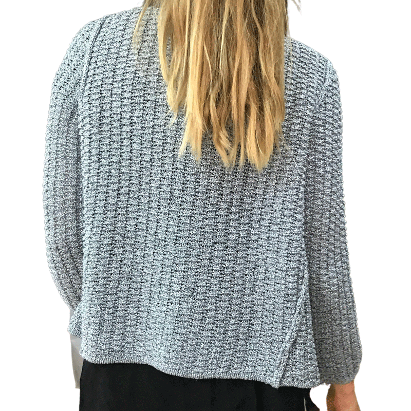 Chaqueta Punto Gris