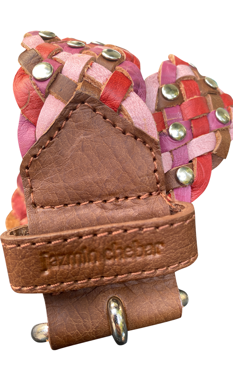 Cinturón trenzado Rosa (5286785712263)