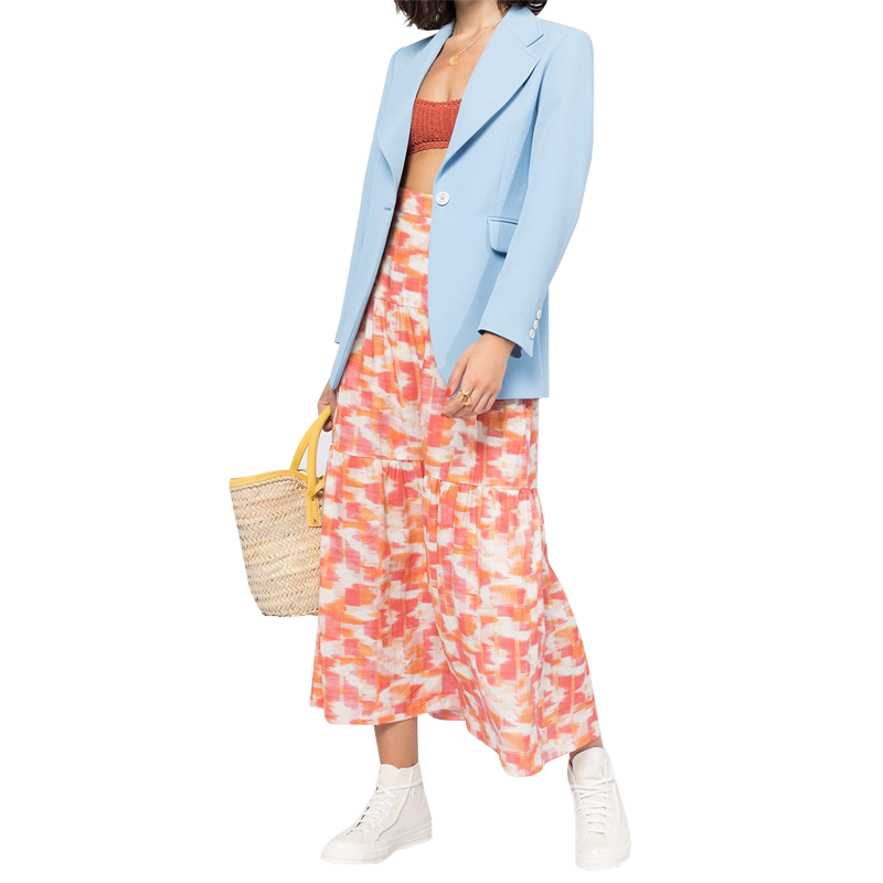 Cely Single-Breasted Blazer