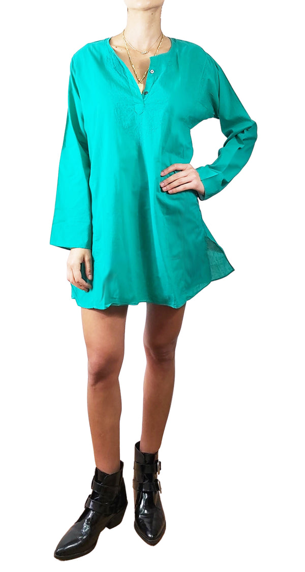 Bluson Verde Bordado