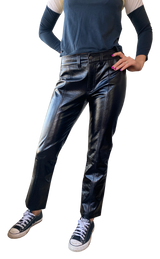 Pantalones Cuero brillante