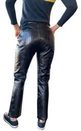 Pantalones Cuero brillante