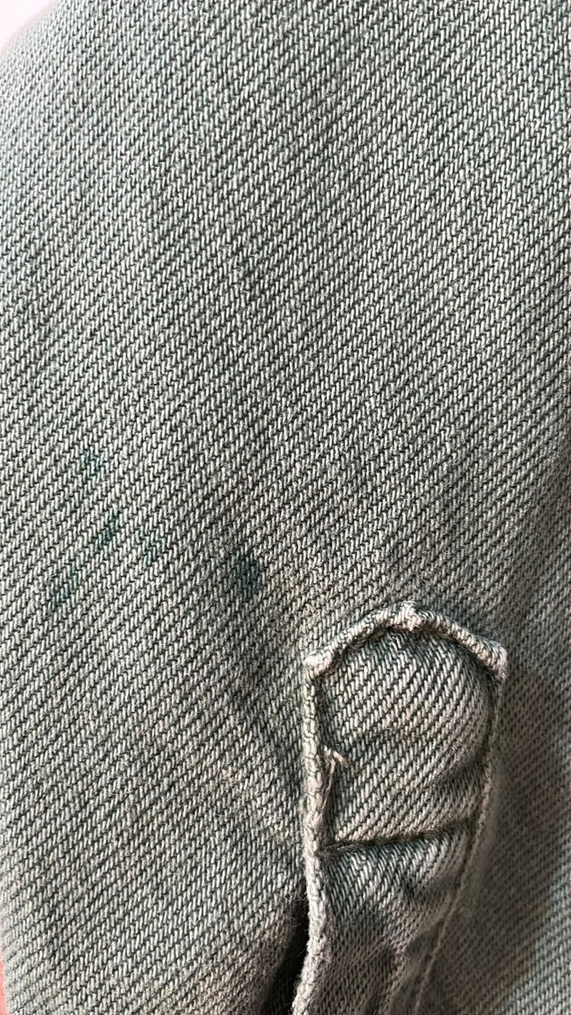 Chaqueta Denim Verde