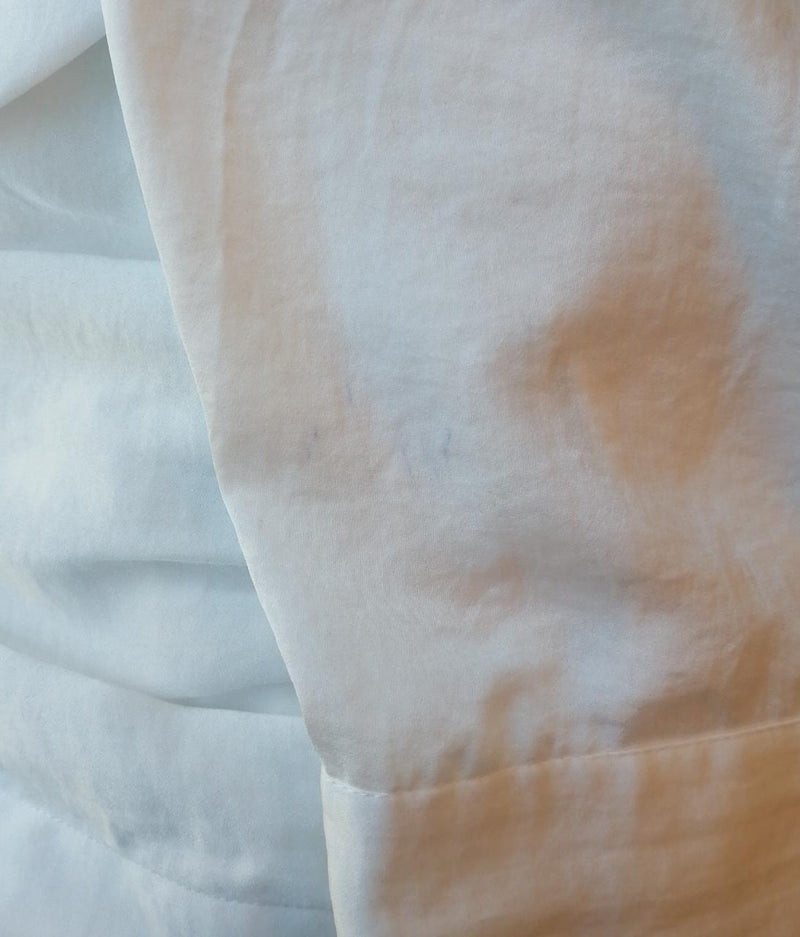 Blusa Blanca Plisada