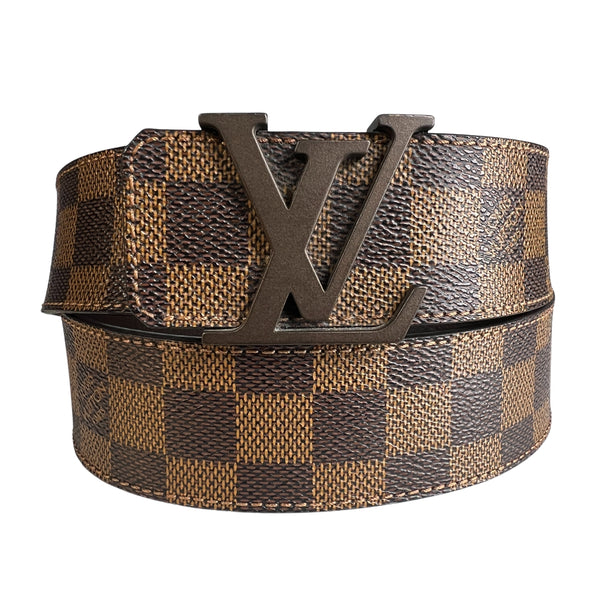 Cuero Cinturon Louis Vuitton De Colores Cinturón Cuero Cafe Unisex