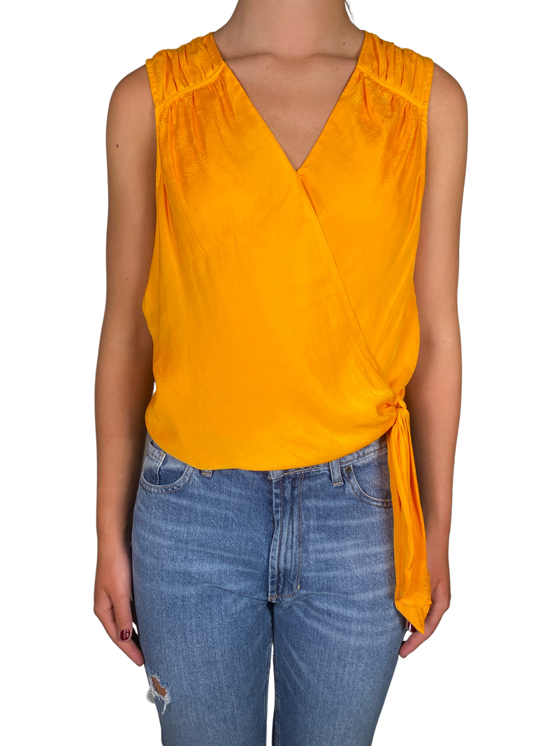 Blusa Cruzada Amarilla
