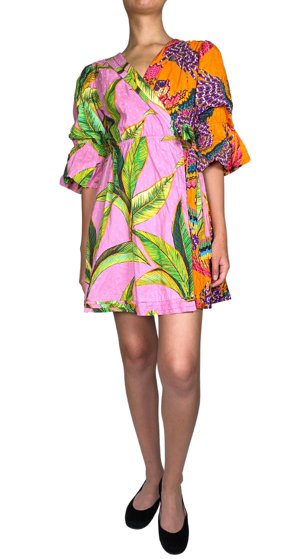 Wrap Dress Multicolor