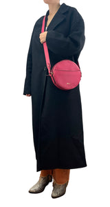 Bandolera Circular Fucsia