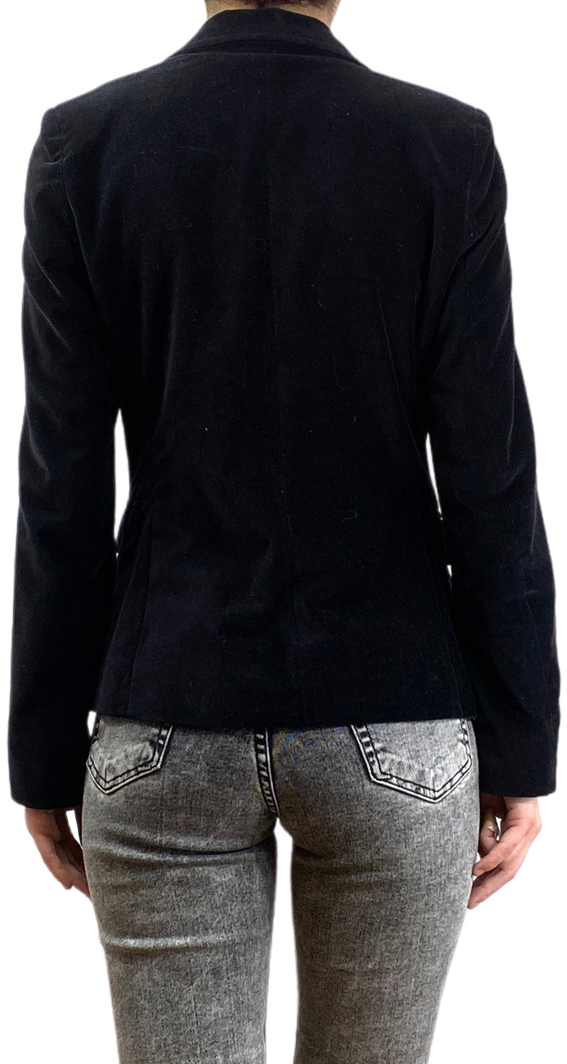 Blazer Terciopelo Negro