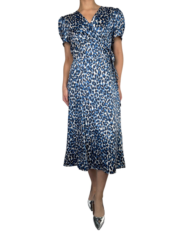 Vestido Leopard Satinado