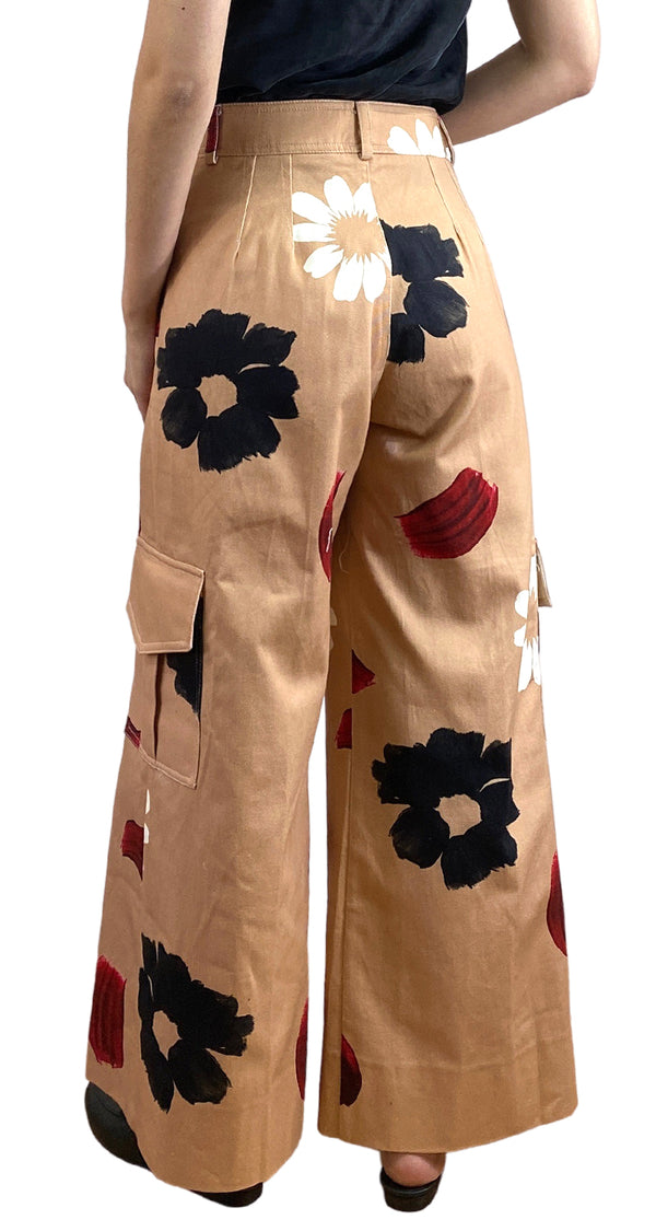 Pantalón Denim Palazzo