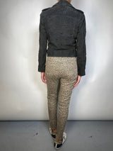 Chaqueta Cuero Gamuza