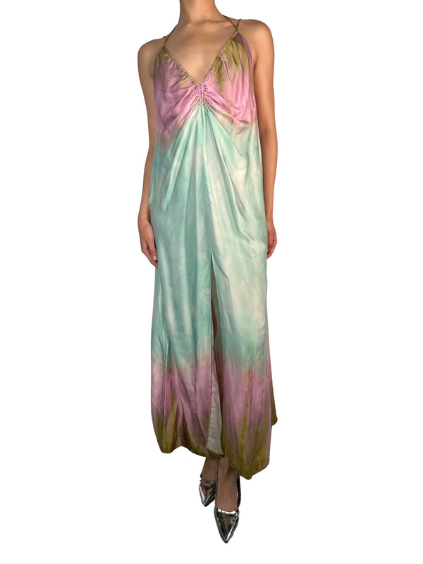Vestido Satinado Viscosa