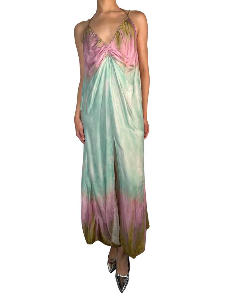 Vestido Satinado Viscosa