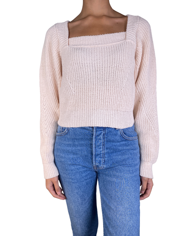 Sweater Tejido Crudo