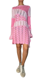Vestido Tejido Rosado