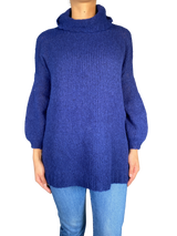 Sweater Azul Baby Alpaca