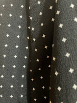 Pantalón Negro Estampado