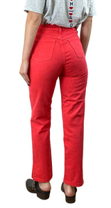 Jeans Denim Rojo