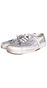 Zapatillas Plateadas