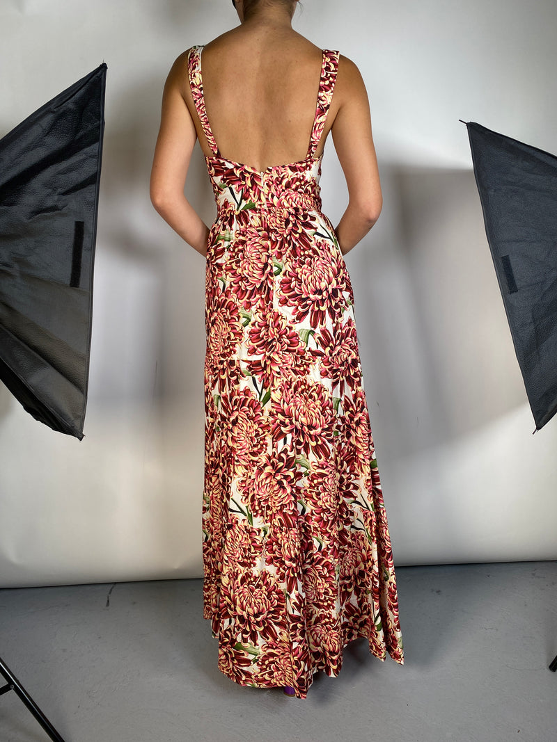 Vestido Maxi Flores