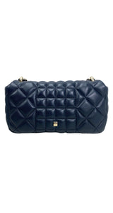 Cartera Cuero Acolchada