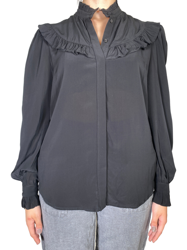 Blusa Negra Vuelos