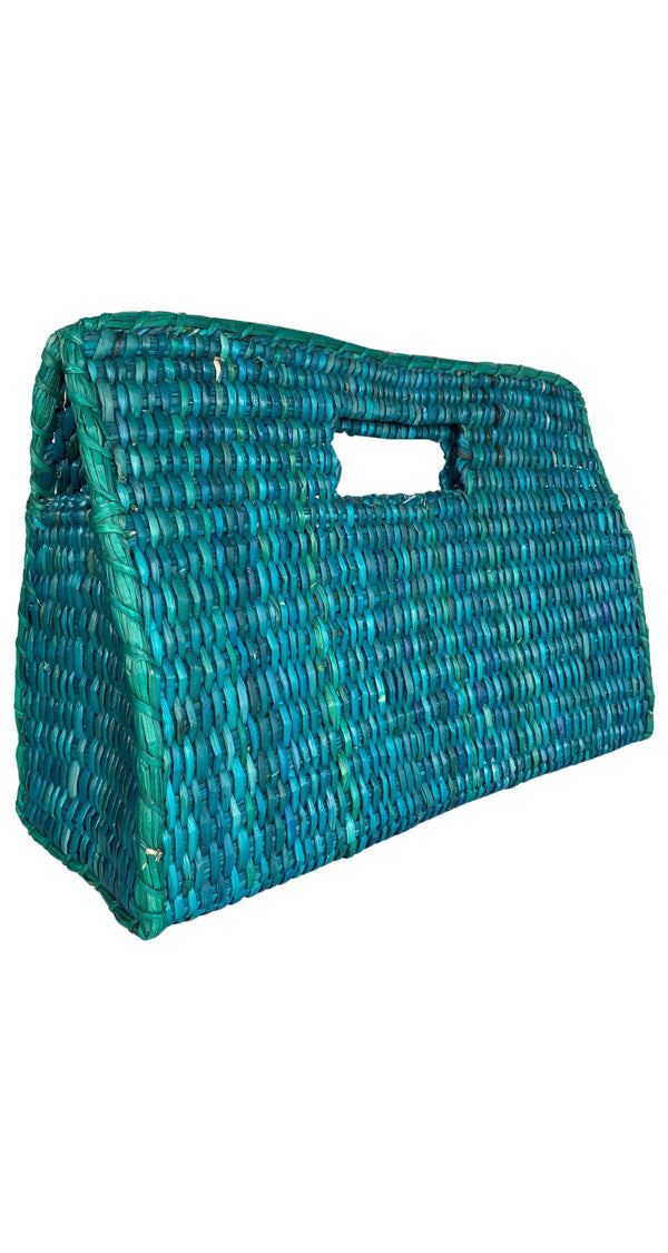 Bolso Mimbre Verde