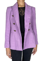 Blazer Tweed Morado