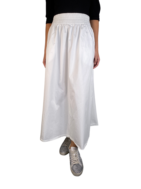 Falda Maxi Blanca