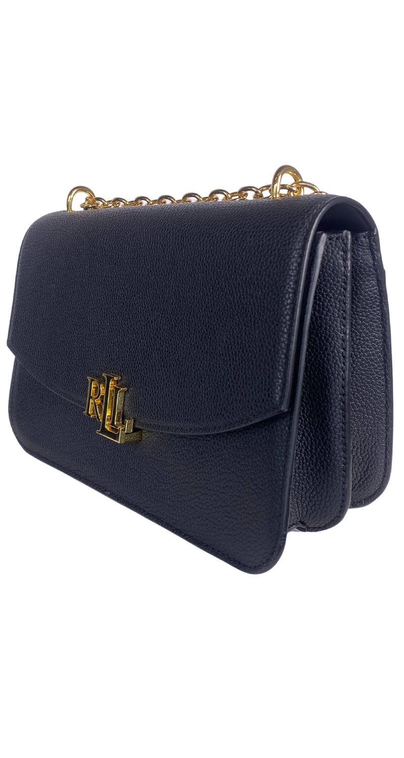 Bandolera Cuero Negro