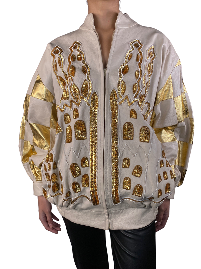Chaqueta Bomber Lentejuelas