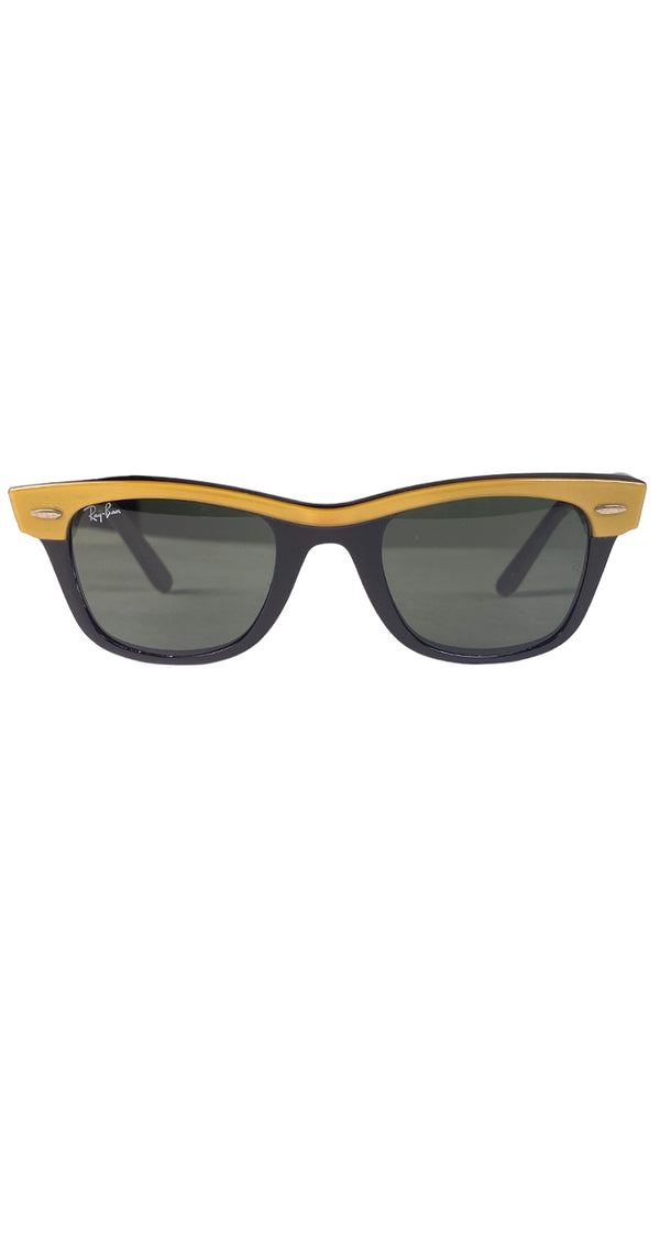Anteojos Wayfarer Dorados