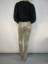 Sweater Puntos Dorados