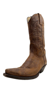 Botas Cafe Cuero
