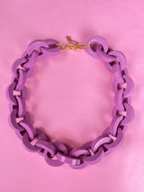 Collar Cadena Lila