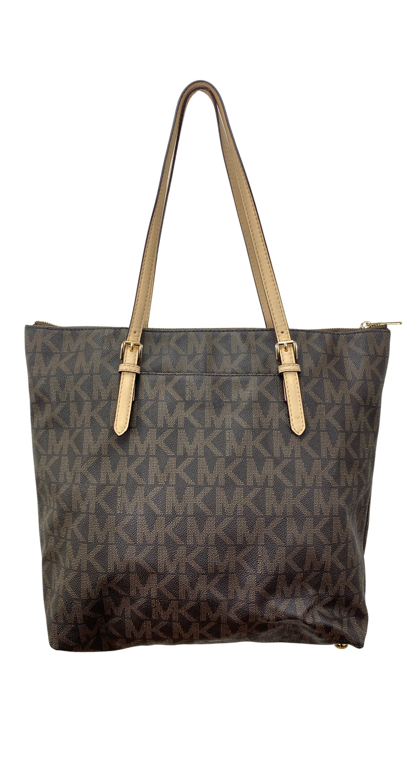 Cartera Monogram Café