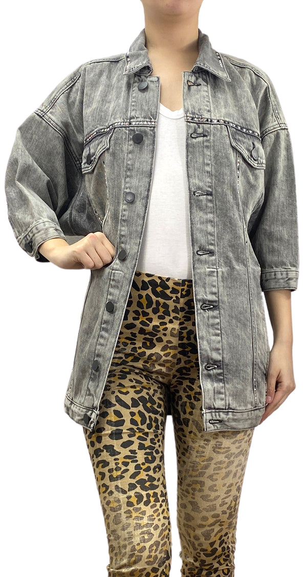Chaqueta Long Grey