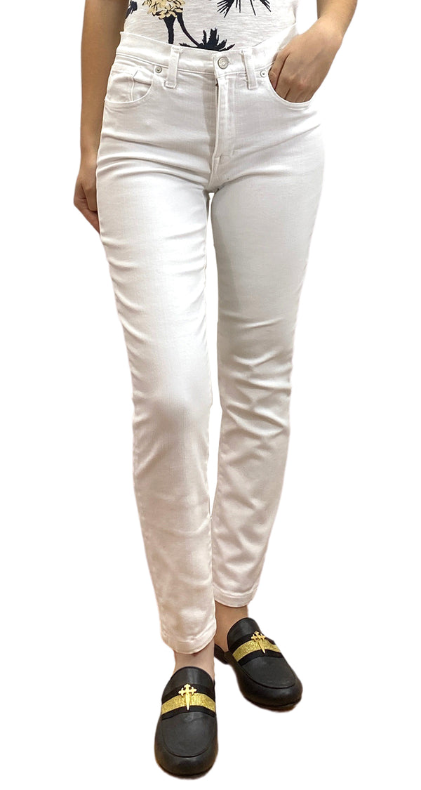 Denim Blanco High Rise Skinny