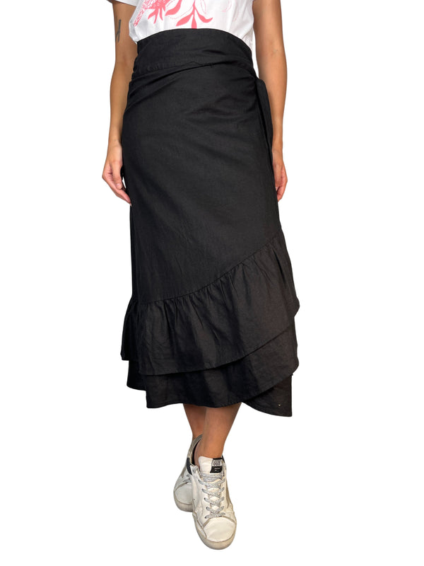 Falda Maxi Lino