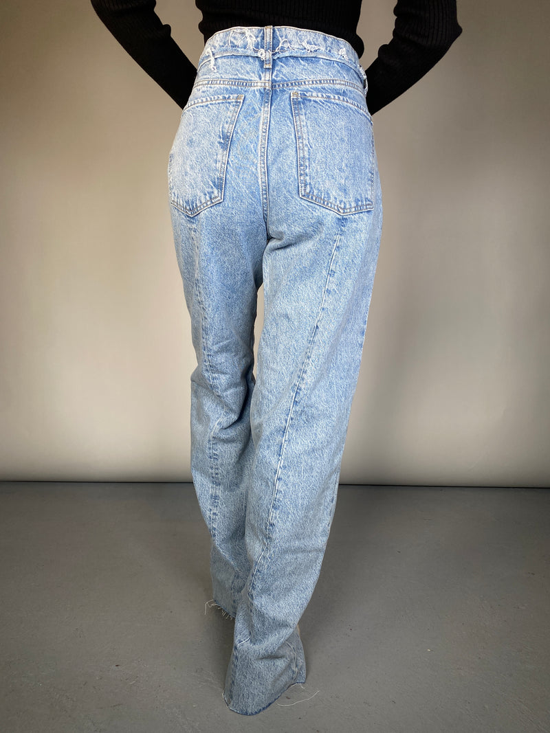 Jeans Detalles Desflecados