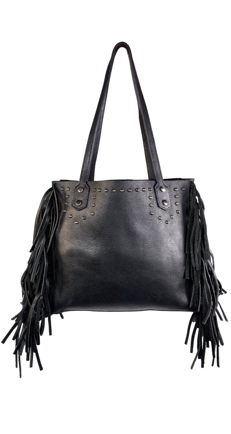 Cartera Tote Poppins Cuero