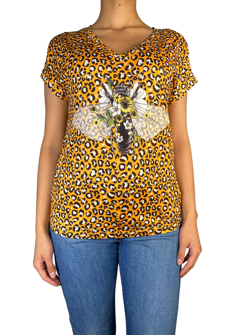 Polera Estampado Abeja