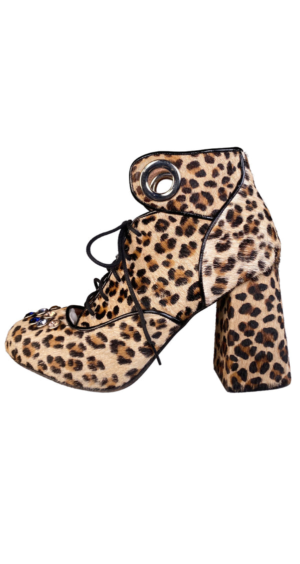 Botines Leopardo