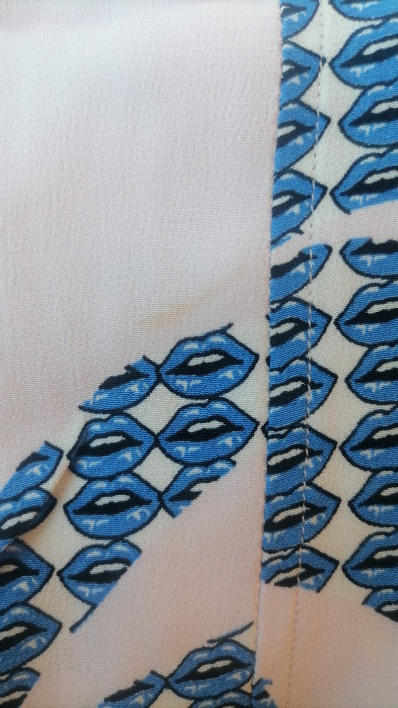 Pantalón Estampado Palazzo