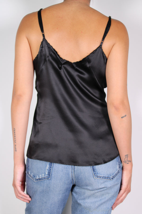 Blusa Encaje Satinada