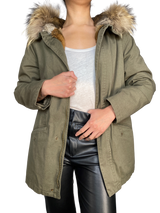 Chaqueta Kay Georgia Mapache Y Marmota
