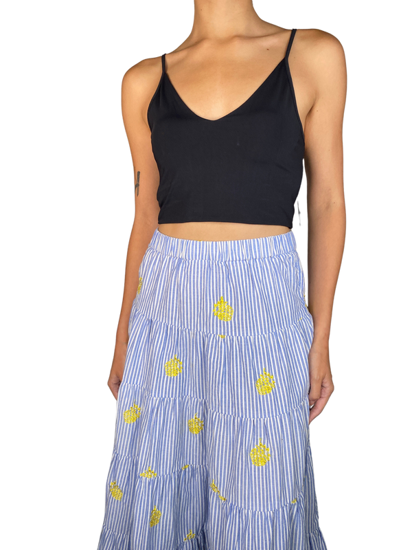 Crop Top Negro