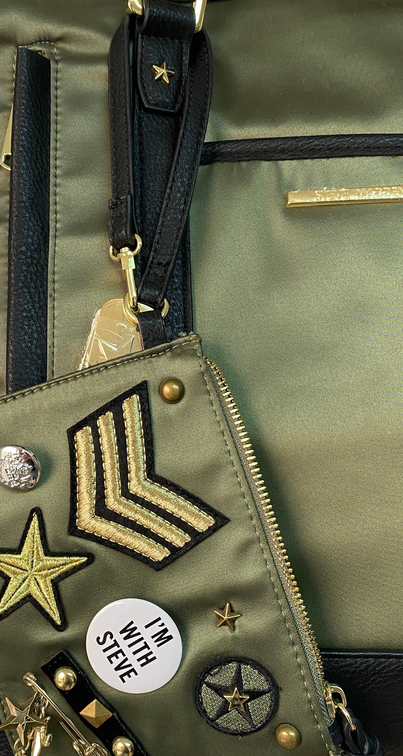 Bolso Verde Estrellas