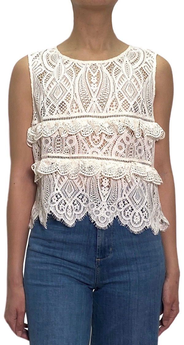 Blusa Calada Crema
